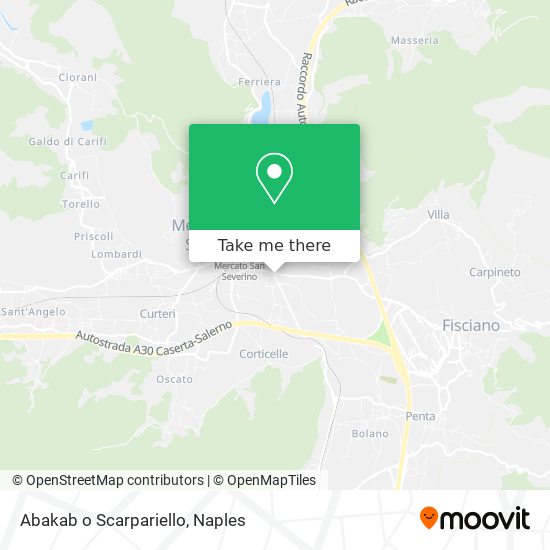 Abakab o Scarpariello map
