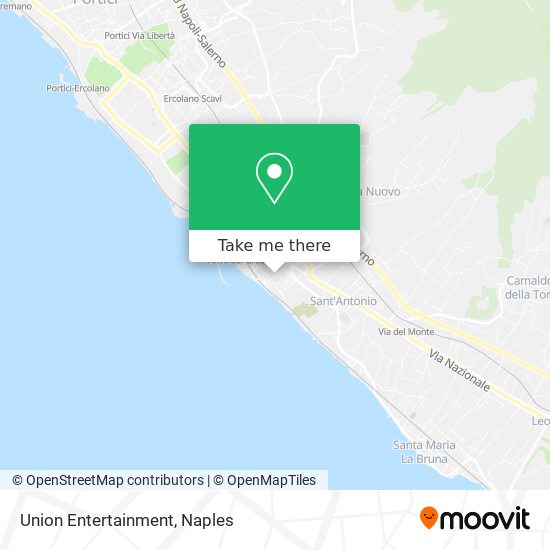 Union Entertainment map