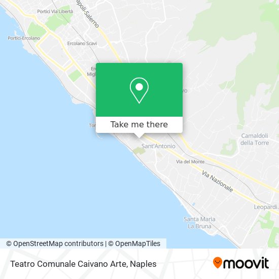 Teatro Comunale Caivano Arte map