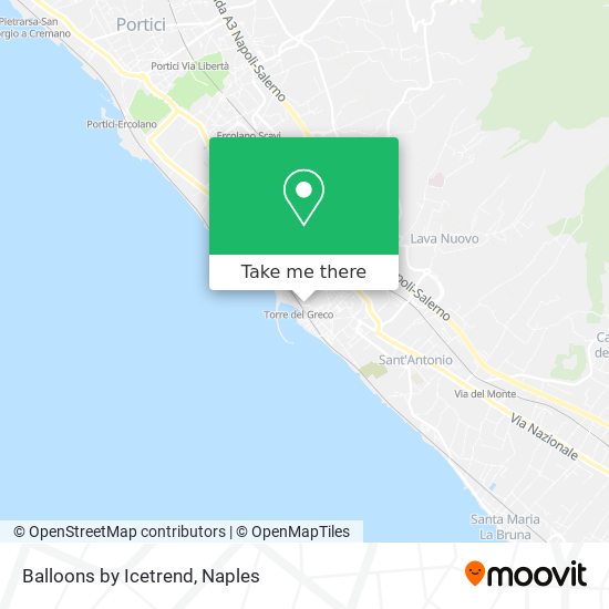 Balloons by Icetrend map