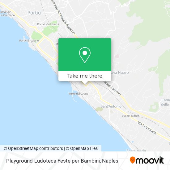 Playground-Ludoteca Feste per Bambini map