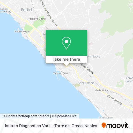 Istituto Diagnostico Varelli Torre del Greco map