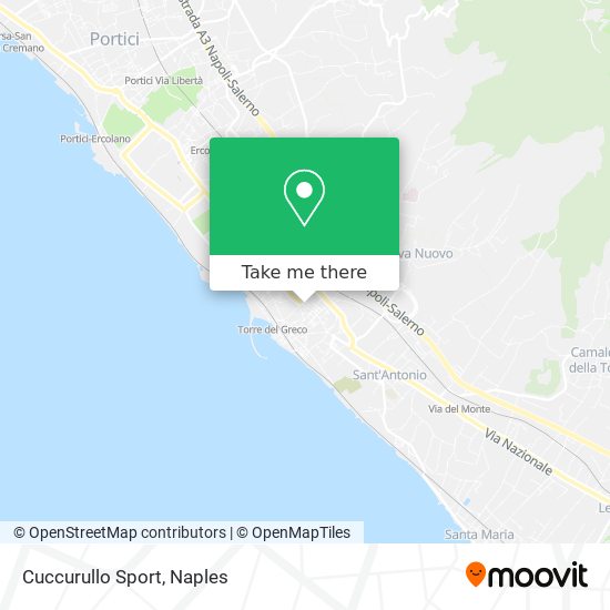 Cuccurullo Sport map