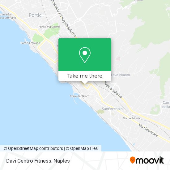 Davi Centro Fitness map