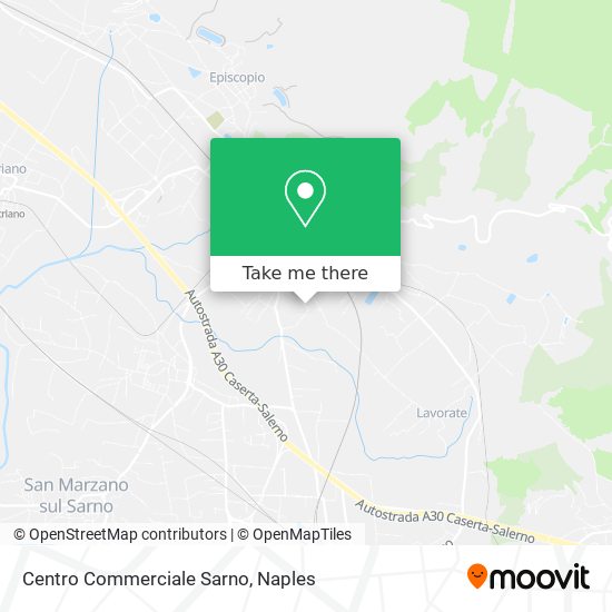 Centro Commerciale Sarno map