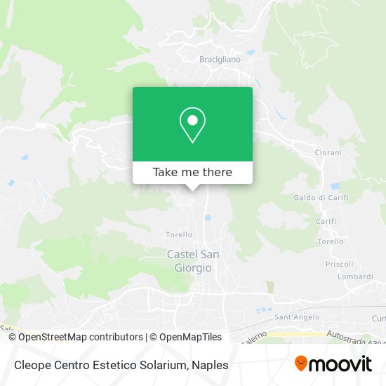 Cleope Centro Estetico Solarium map