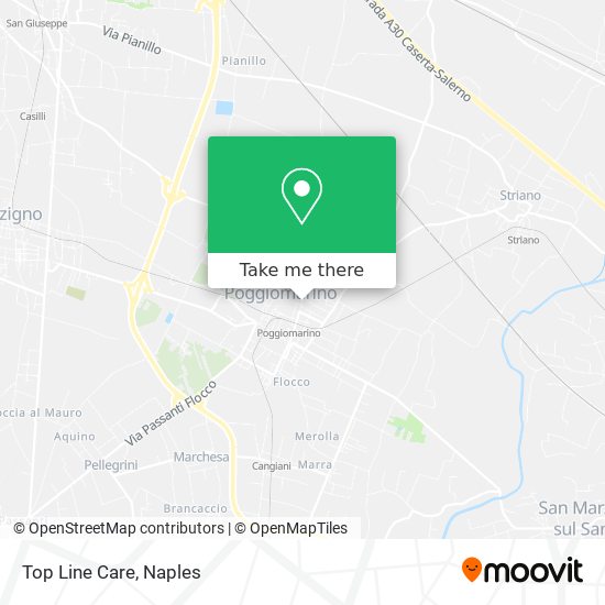 Top Line Care map