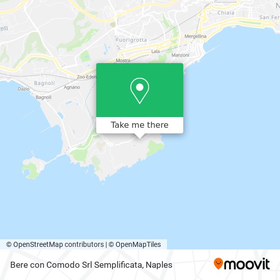 Bere con Comodo Srl Semplificata map