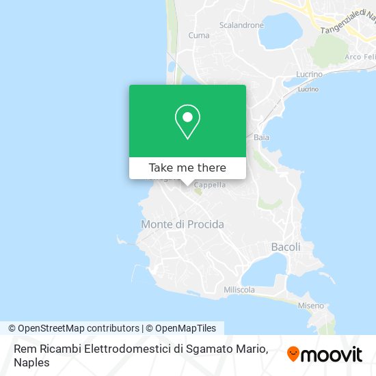 Rem Ricambi Elettrodomestici di Sgamato Mario map