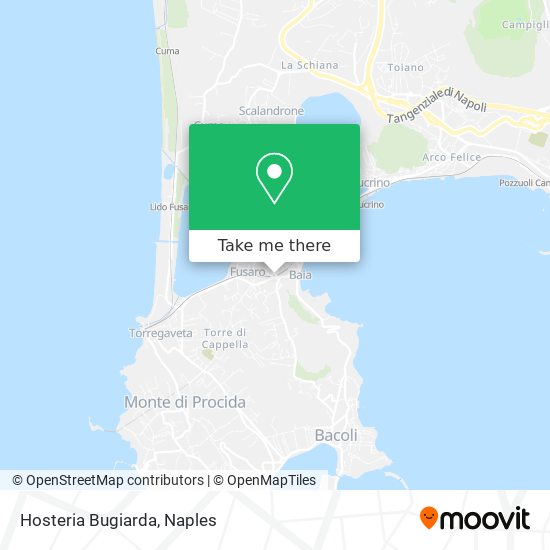 Hosteria Bugiarda map