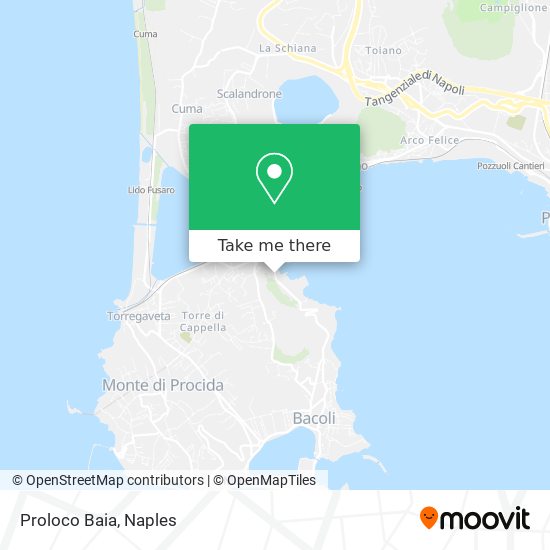 Proloco Baia map