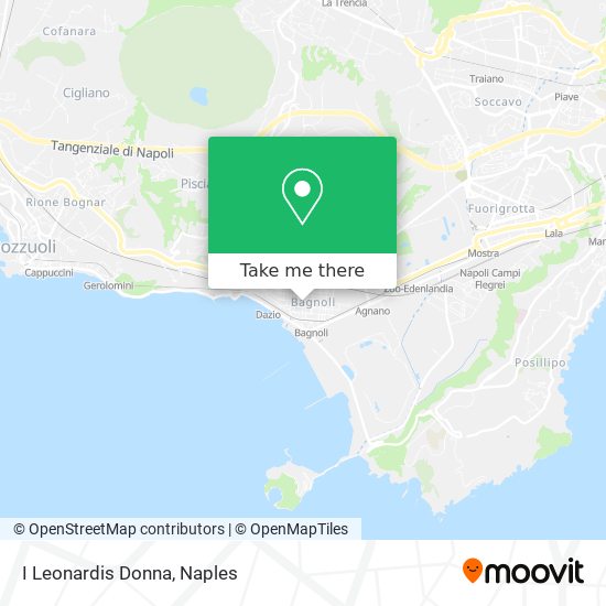 I Leonardis Donna map
