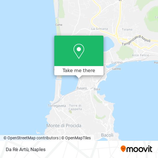 Da Rè Artù map