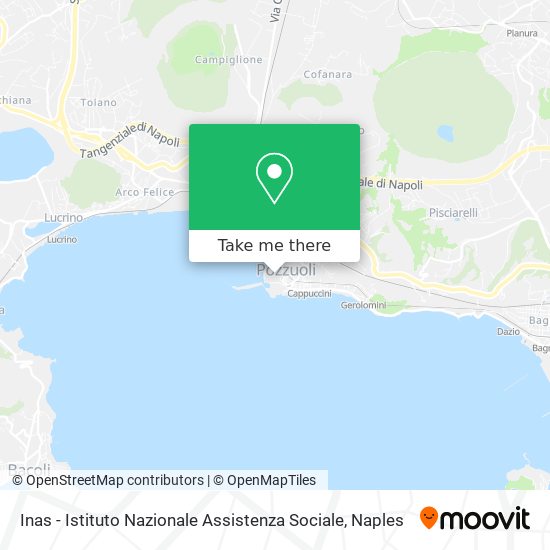 Inas - Istituto Nazionale Assistenza Sociale map