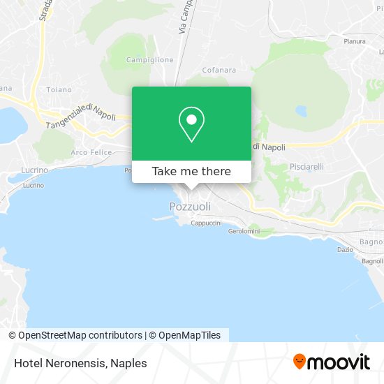Hotel Neronensis map