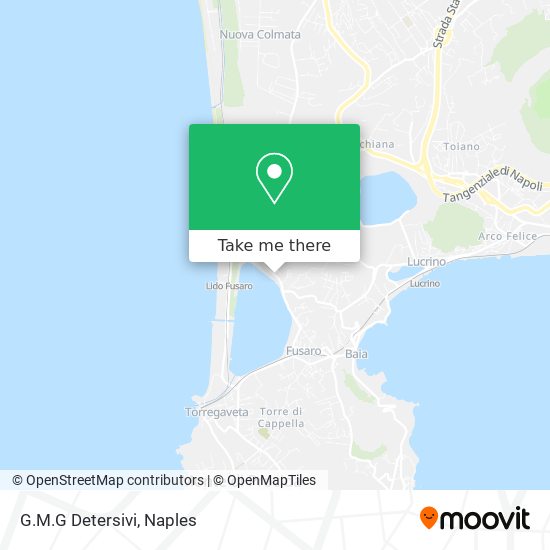 G.M.G Detersivi map