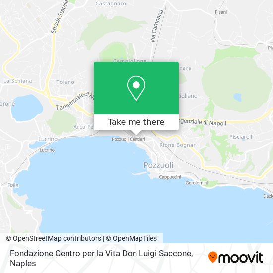Fondazione Centro per la Vita Don Luigi Saccone map