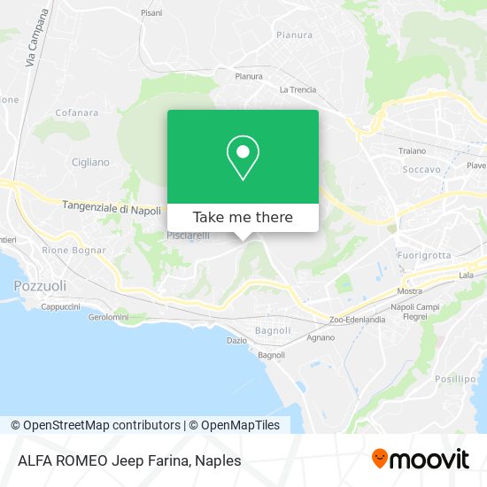 ALFA ROMEO Jeep Farina map