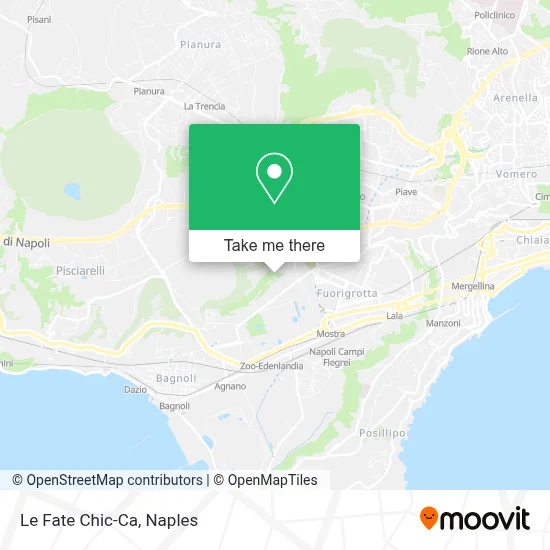 Le Fate Chic-Ca map