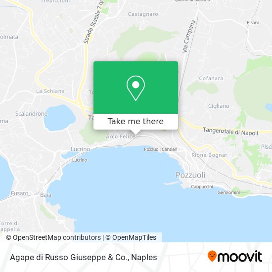 Agape di Russo Giuseppe & Co. map