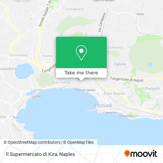 Il Supermercato di Kira map
