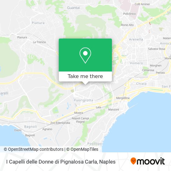 I Capelli delle Donne di Pignalosa Carla map