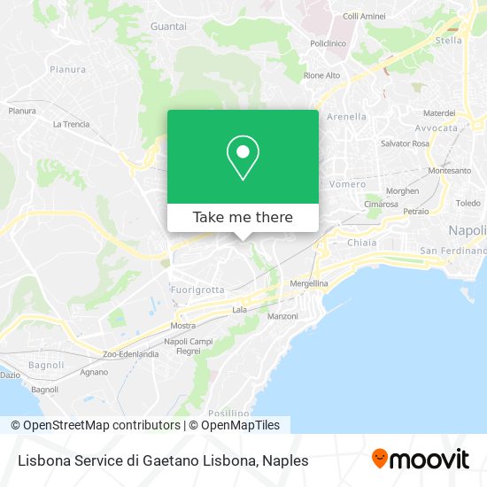 Lisbona Service di Gaetano Lisbona map