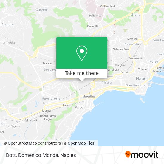 Dott. Domenico Monda map