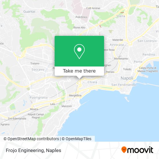 Frojo Engineering map