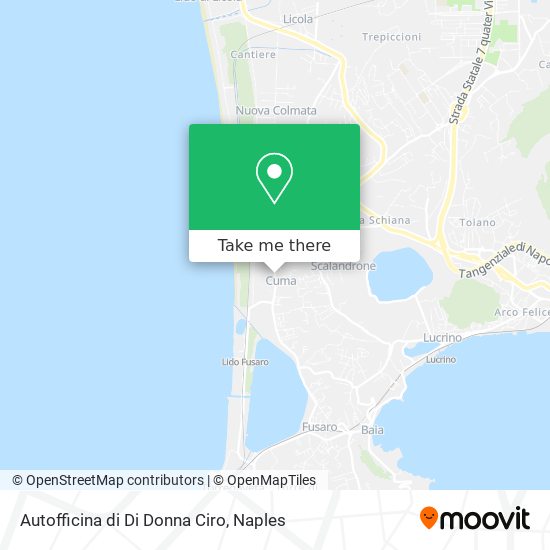 Autofficina di Di Donna Ciro map