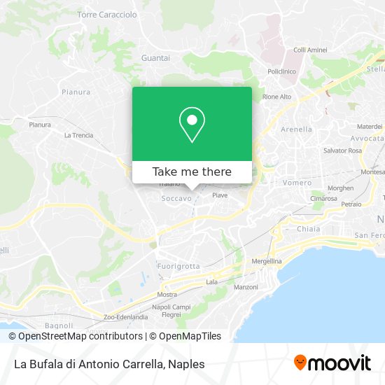 La Bufala di Antonio Carrella map