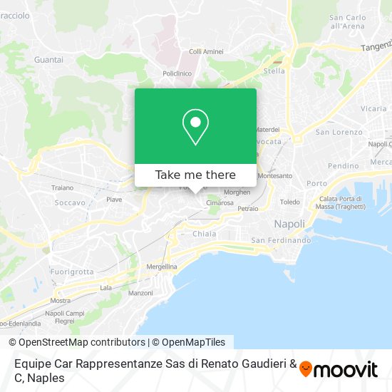 Equipe Car Rappresentanze Sas di Renato Gaudieri & C map