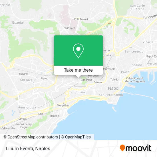 Lilium Eventi map