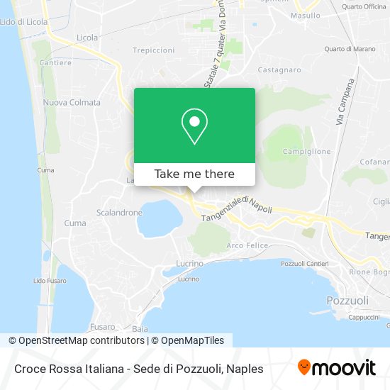 Croce Rossa Italiana - Sede di Pozzuoli map