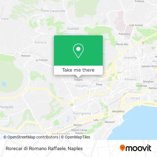 Rorecar by Romano Raffaele map