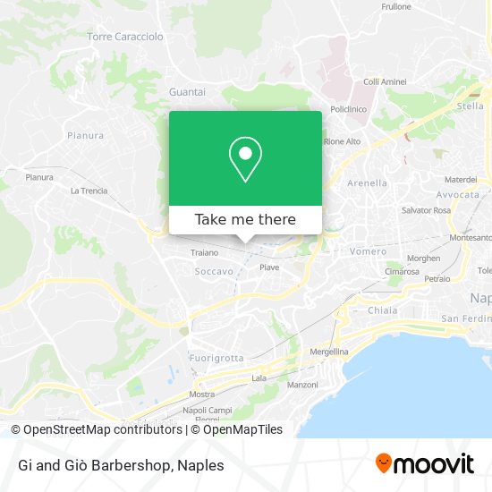 Gi and Giò Barbershop map