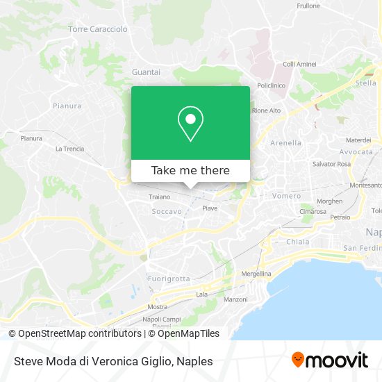 Steve Moda di Veronica Giglio map