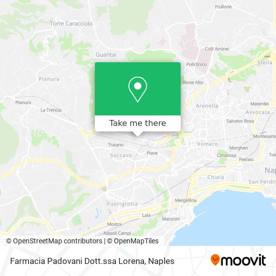 Farmacia Padovani Dott.ssa Lorena map