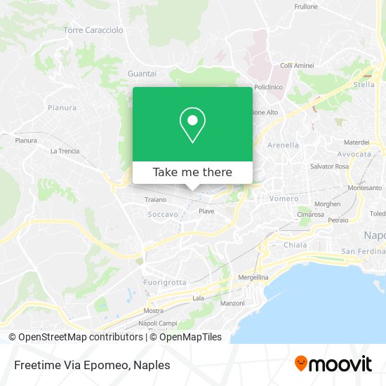 Freetime Via Epomeo map