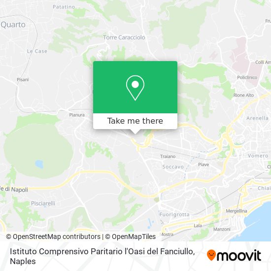 Istituto Comprensivo Paritario l'Oasi del Fanciullo map