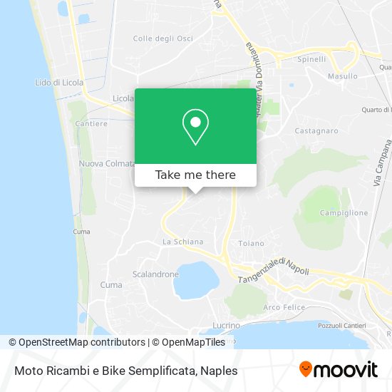 Moto Ricambi e Bike Semplificata map