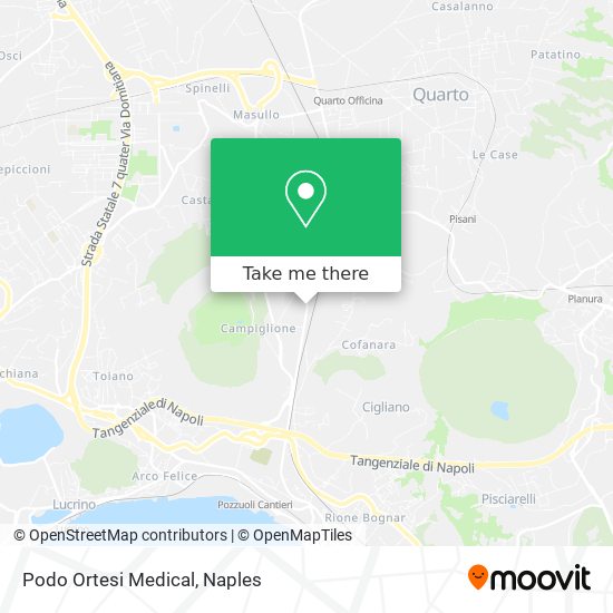 Podo Ortesi Medical map