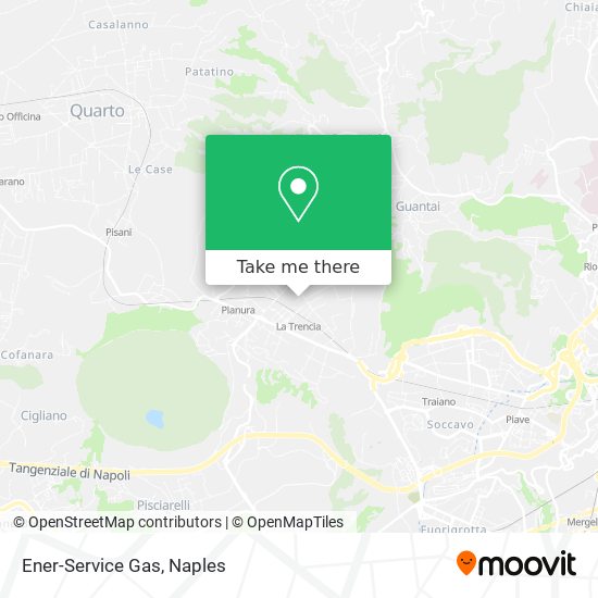 Ener-Service Gas map