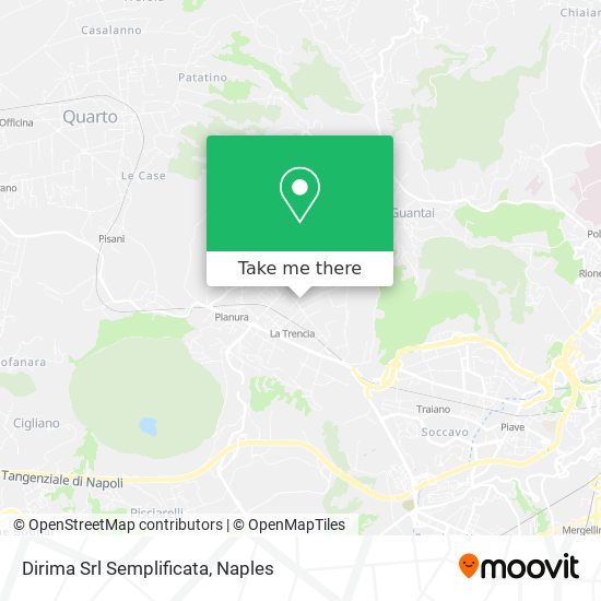 Dirima Srl Semplificata map