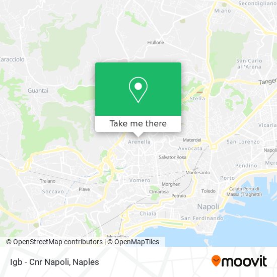 Igb - Cnr Napoli map