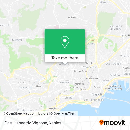 Dott. Leonardo Vignone map
