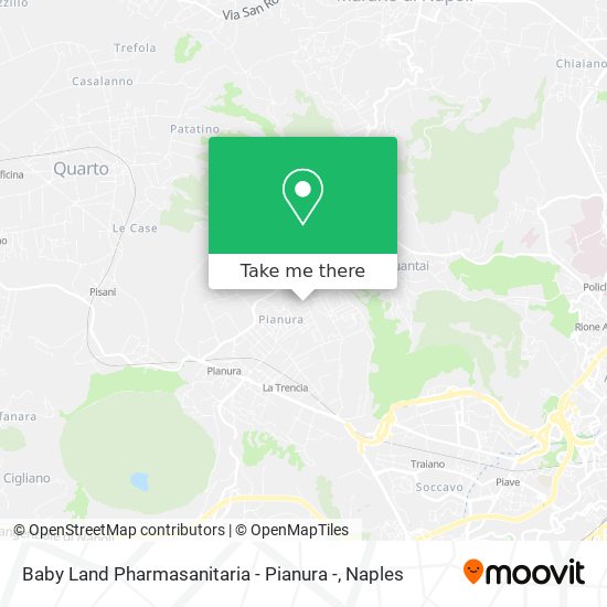 Baby Land Pharmasanitaria - Pianura - map