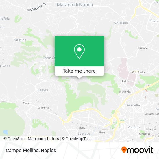 Campo Mellino map