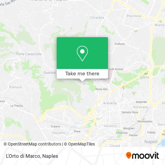 L'Orto di Marco map