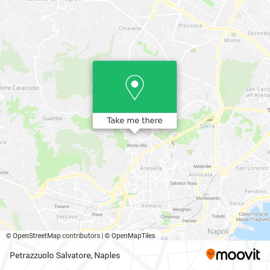 Petrazzuolo Salvatore map